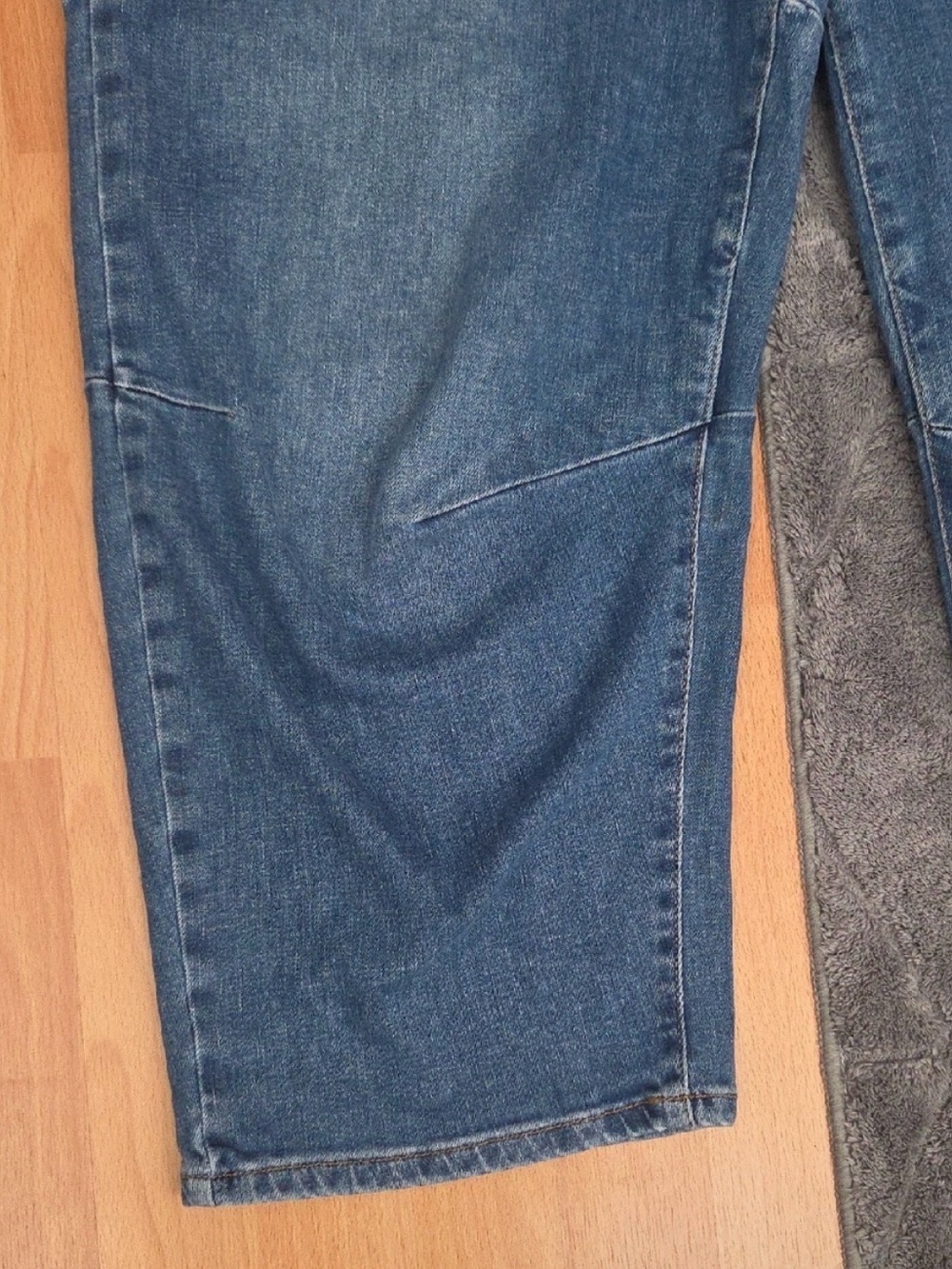 Pilcro Leni Mid-Rise Tapered Barrel Jeans Size 32 Western Boho Hippie Casual - Picture 4 of 10